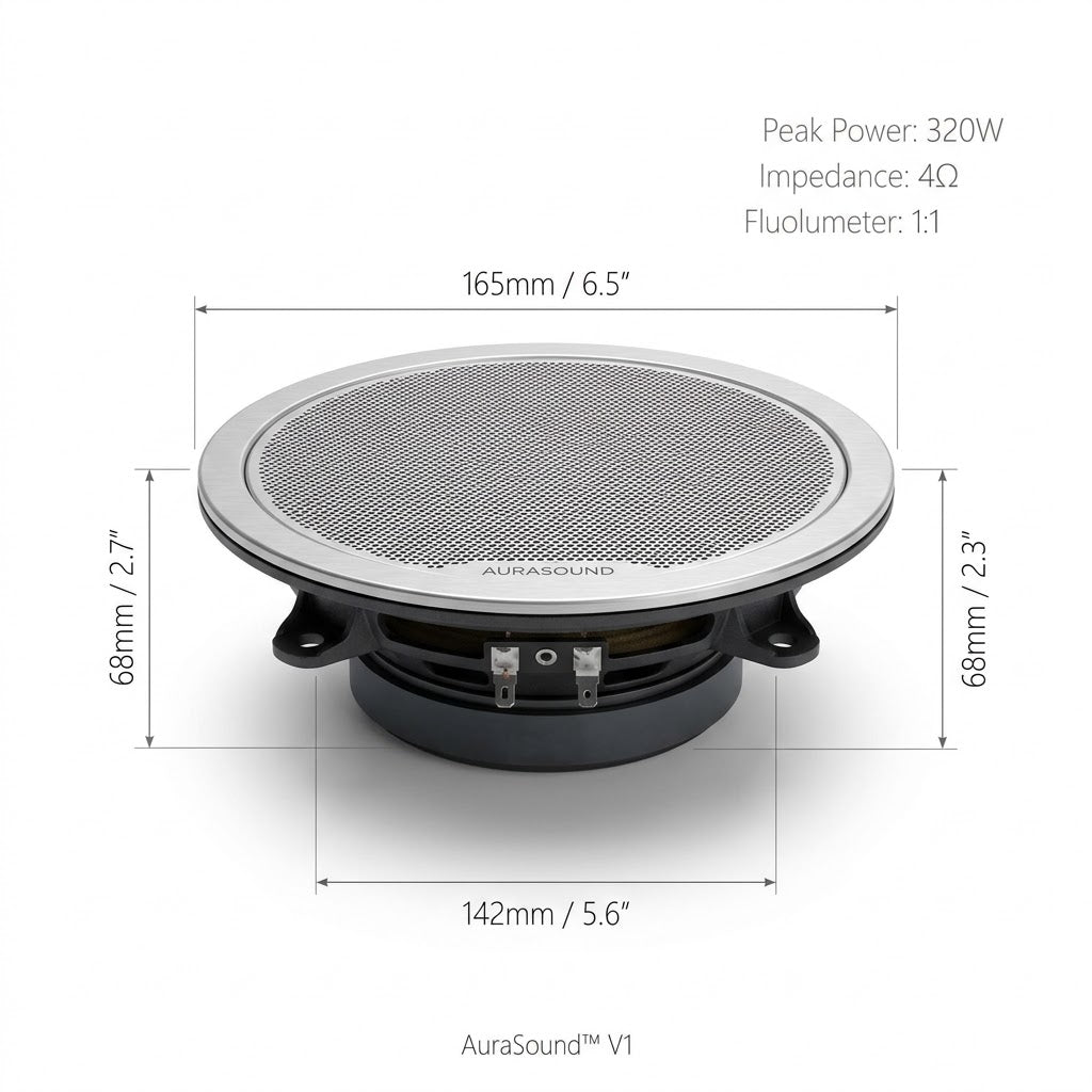 Drivepaxo AuraSound V1 Premium Car Speaker Upgrade