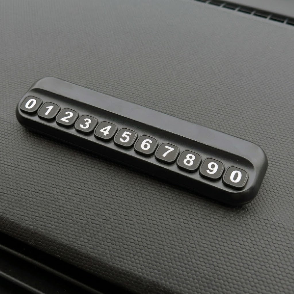 Drivepaxo The 'Lovely Cure' Artisan Dashboard Parking Sign